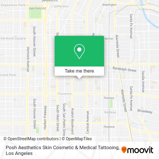 Posh Aesthetics Skin Cosmetic & Medical Tattooing map