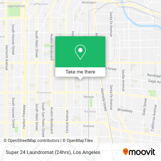 Mapa de Super 24 Laundromat (24hrs)