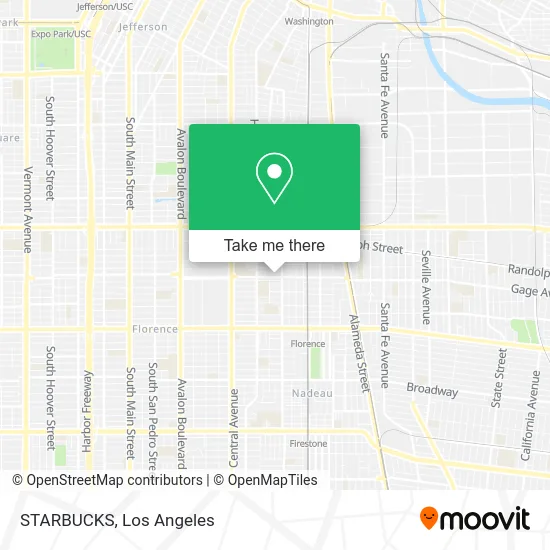 STARBUCKS map