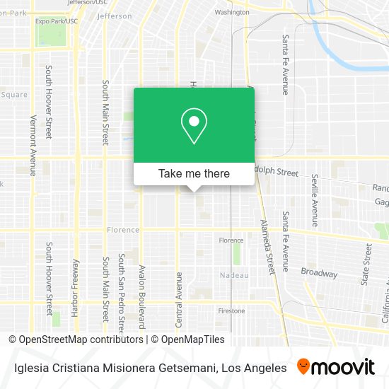 Iglesia Cristiana Misionera Getsemani map