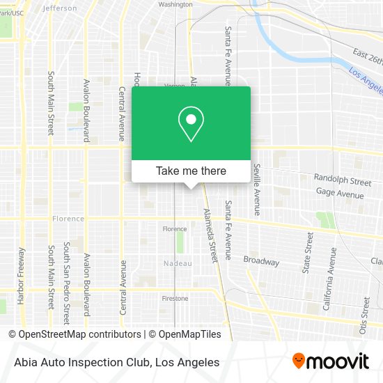 Mapa de Abia Auto Inspection Club