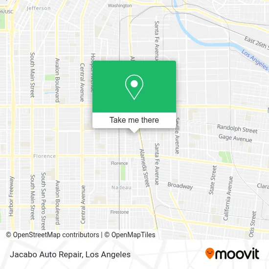 Jacabo Auto Repair map