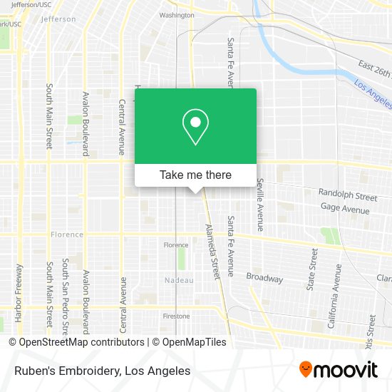 Ruben's Embroidery map