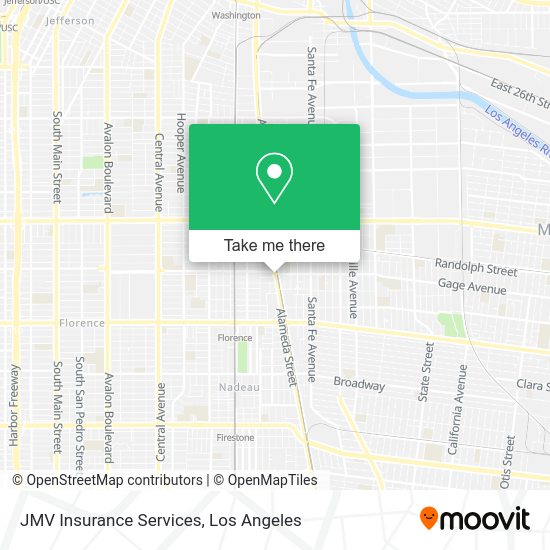 JMV Insurance Services map