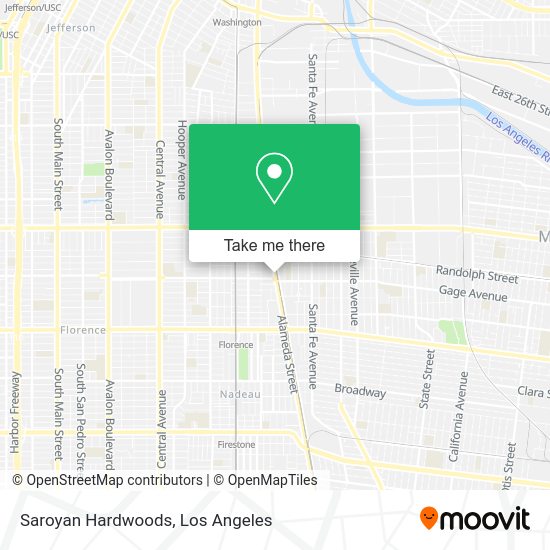 Saroyan Hardwoods map