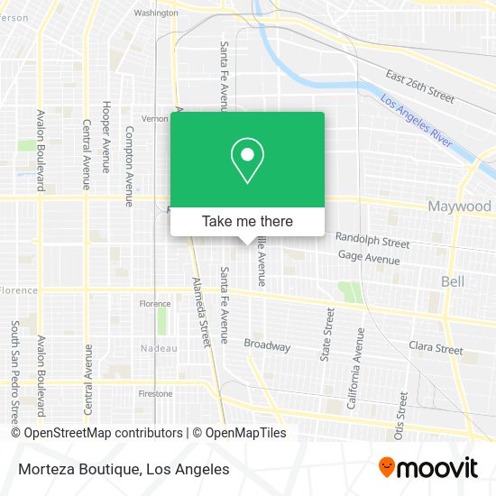 Morteza Boutique map
