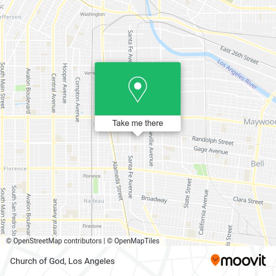 Mapa de Church of God
