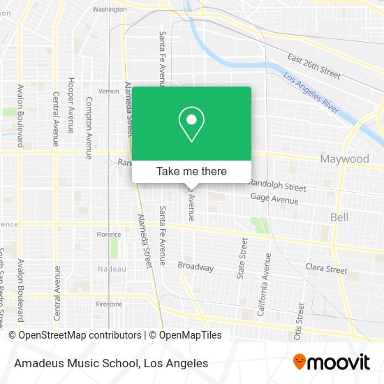 Amadeus Music School map