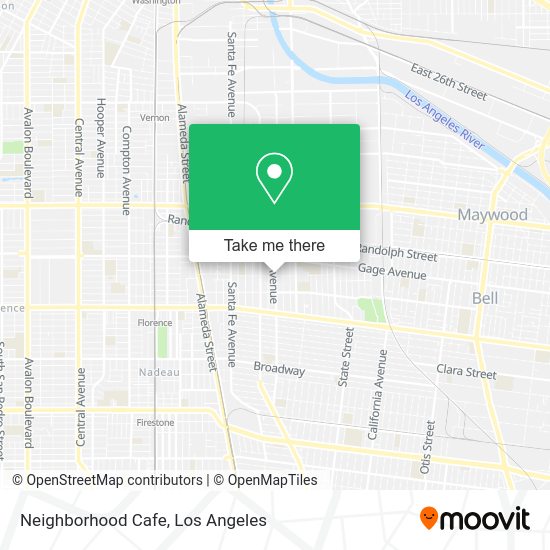 Mapa de Neighborhood Cafe