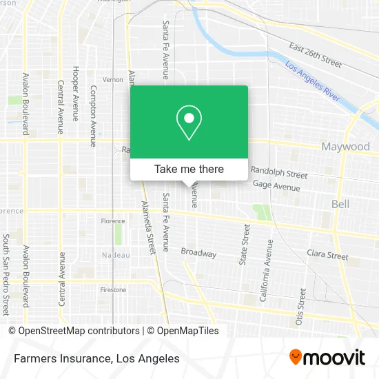 Farmers Insurance map