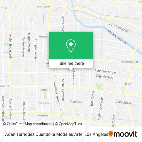 Adan Terriquez Cuando la Moda es Arte map