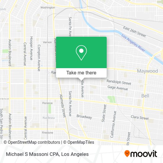 Michael S Massoni CPA map