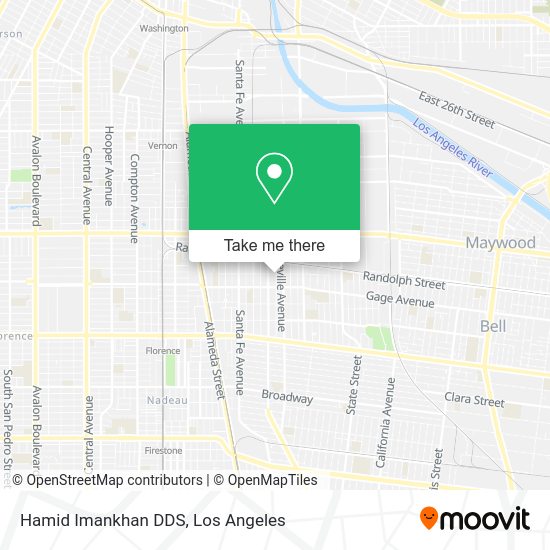 Mapa de Hamid Imankhan DDS
