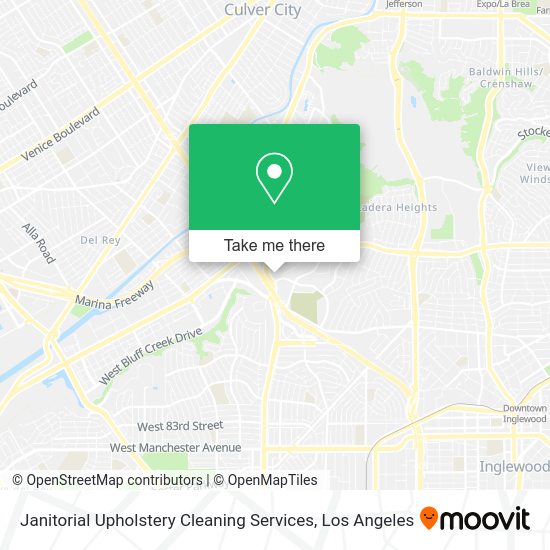 Janitorial Upholstery Cleaning Services map