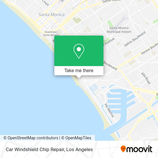 Car Windshield Chip Repair map