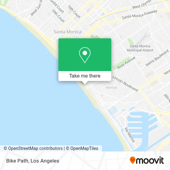 Bike Path map