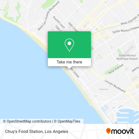 Mapa de Chuy's Food Station