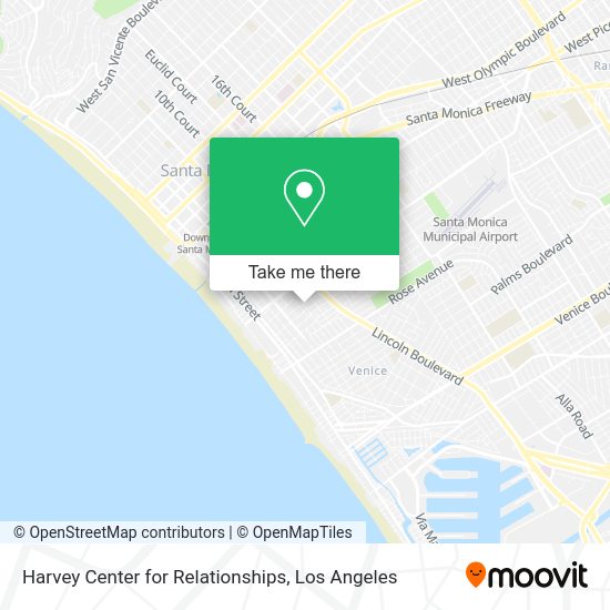 Harvey Center for Relationships map