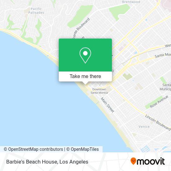 Mapa de Barbie's Beach House