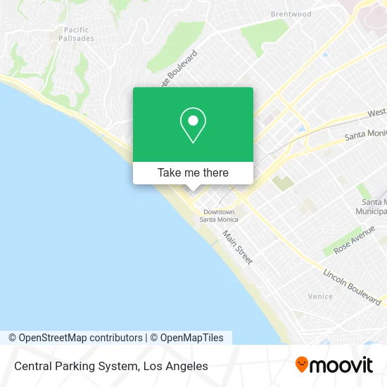 Central Parking System map