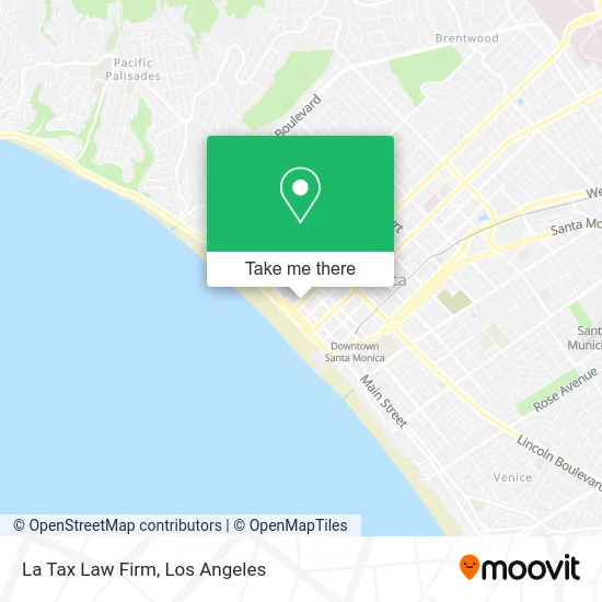 La Tax Law Firm map
