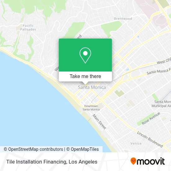 Tile Installation Financing map
