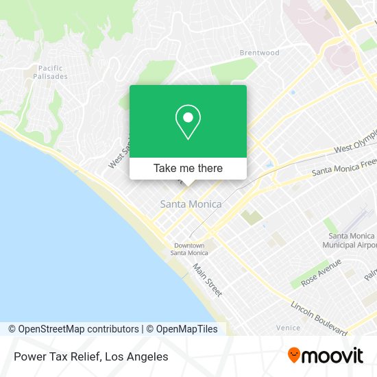 Power Tax Relief map