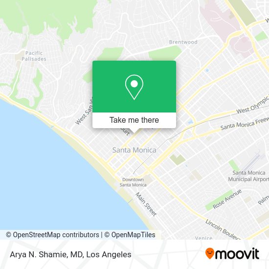 Arya N. Shamie, MD map