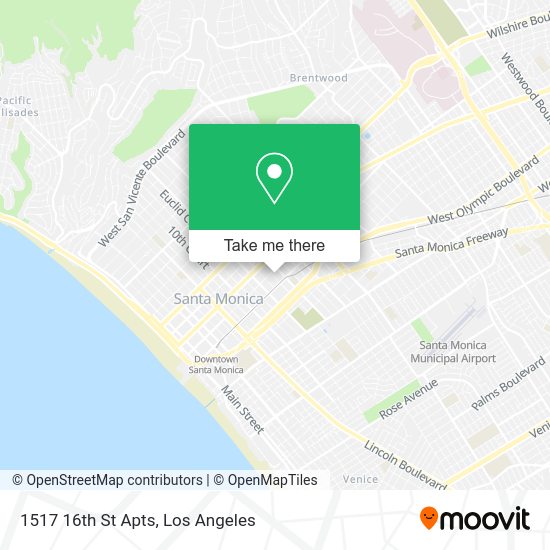 1517 16th St Apts map