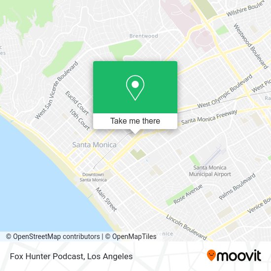 Fox Hunter Podcast map