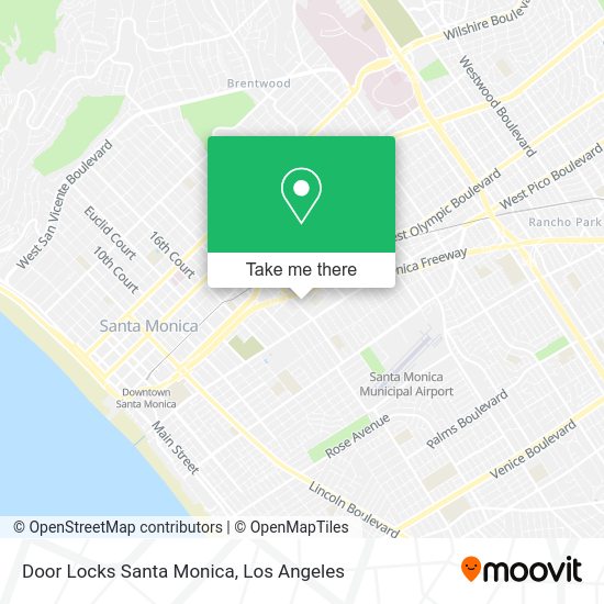 Door Locks Santa Monica map