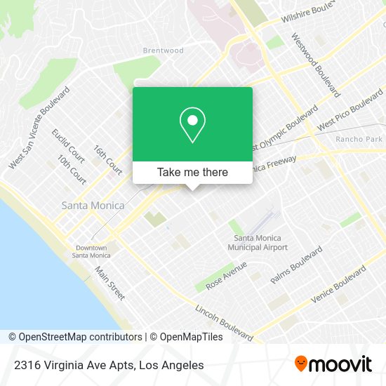 2316 Virginia Ave Apts map