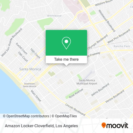 Amazon Locker-Cloverfield map