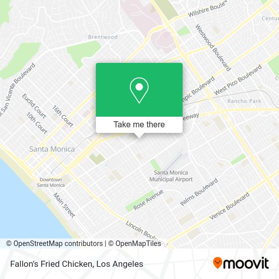 Mapa de Fallon's Fried Chicken