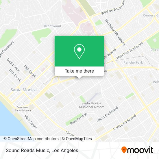 Sound Roads Music map