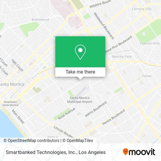 Mapa de Smartbanked Technologies, Inc.