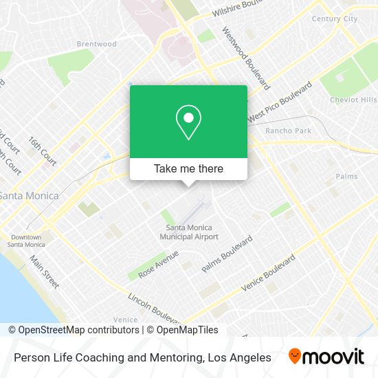 Mapa de Person Life Coaching and Mentoring