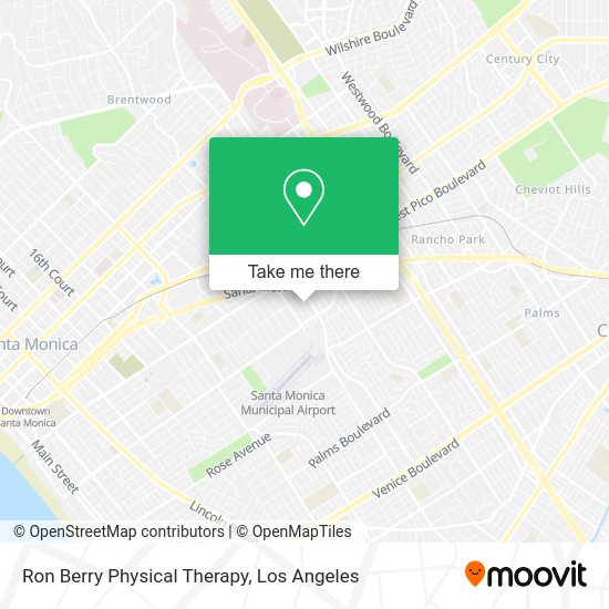 Mapa de Ron Berry Physical Therapy