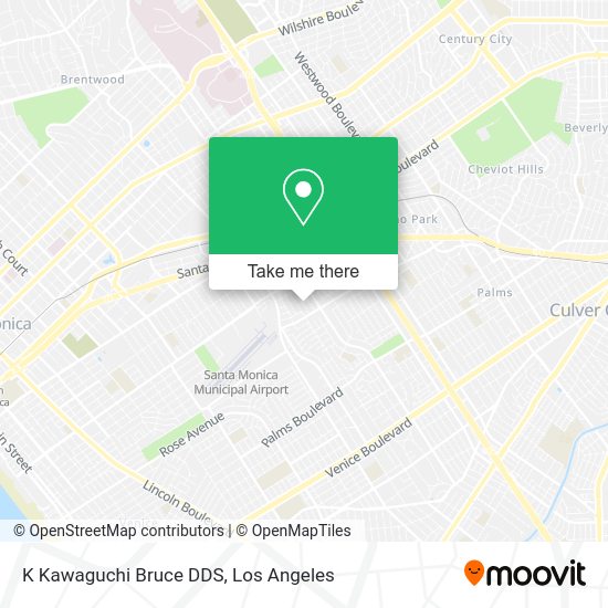 K Kawaguchi Bruce DDS map