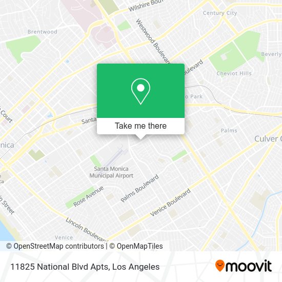 11825 National Blvd Apts map