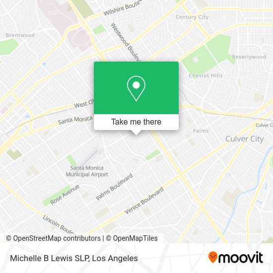Michelle B Lewis SLP map