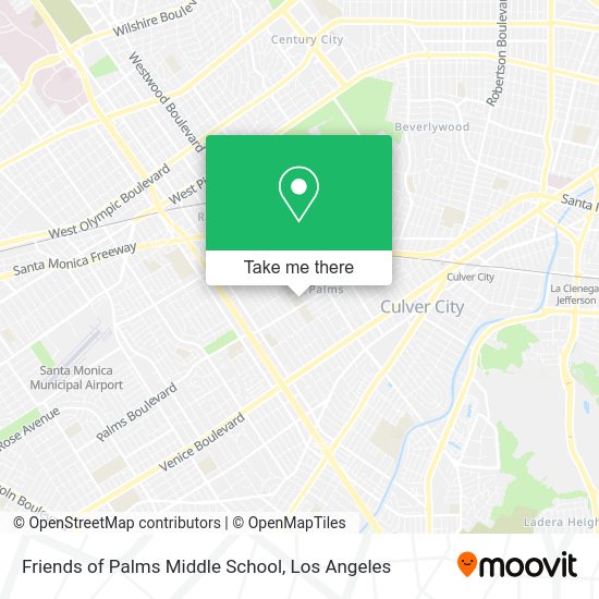 Mapa de Friends of Palms Middle School
