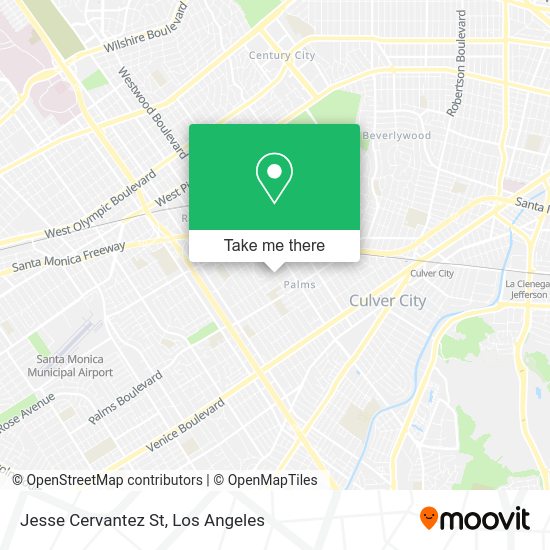 Mapa de Jesse Cervantez St