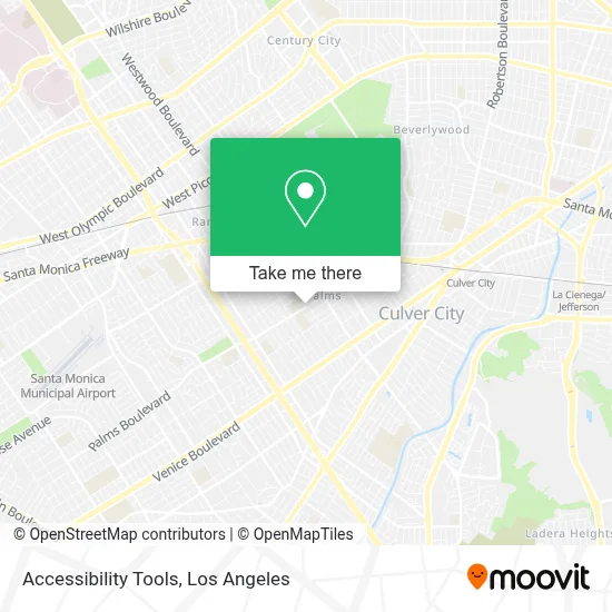 Accessibility Tools map