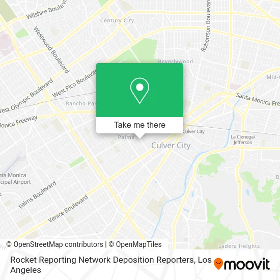 Rocket Reporting Network Deposition Reporters map