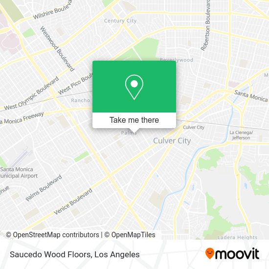 Mapa de Saucedo Wood Floors