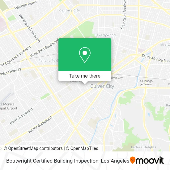 Boatwright Certified Building Inspection map