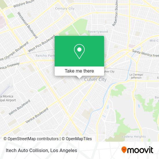 Itech Auto Collision map