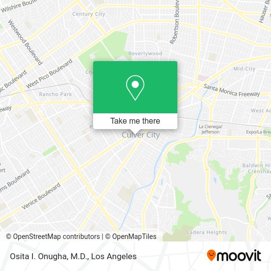 Osita I. Onugha, M.D. map