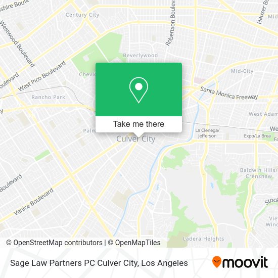 Sage Law Partners PC Culver City map